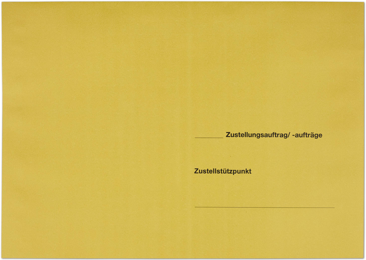 ZU8254_vs Zustellungsumschlag B4, ohne Absender-Aufdruck, Vorderseite