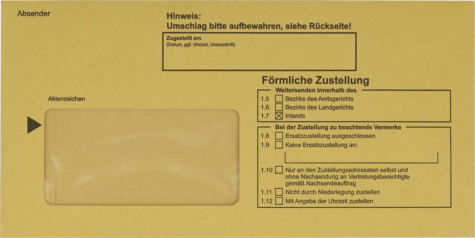 ZU719_NEU_vs Zustellungshülle ZU719
